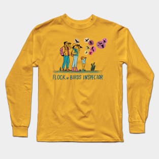 Flock of Bird Inspector Long Sleeve T-Shirt